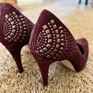 BCBG Suede Heels